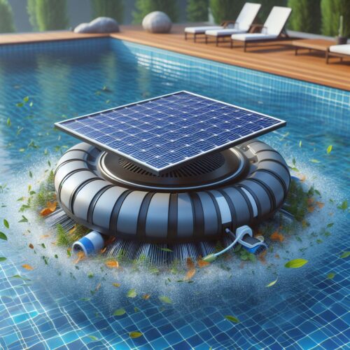 solar pool skimmer